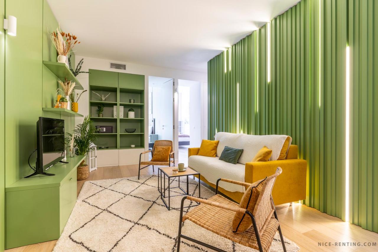 Nice Renting - Bavastro - Luxurious Loft - 2 Bedroom - Ac - Balcony - Trendy Neighborhood Buitenkant foto
