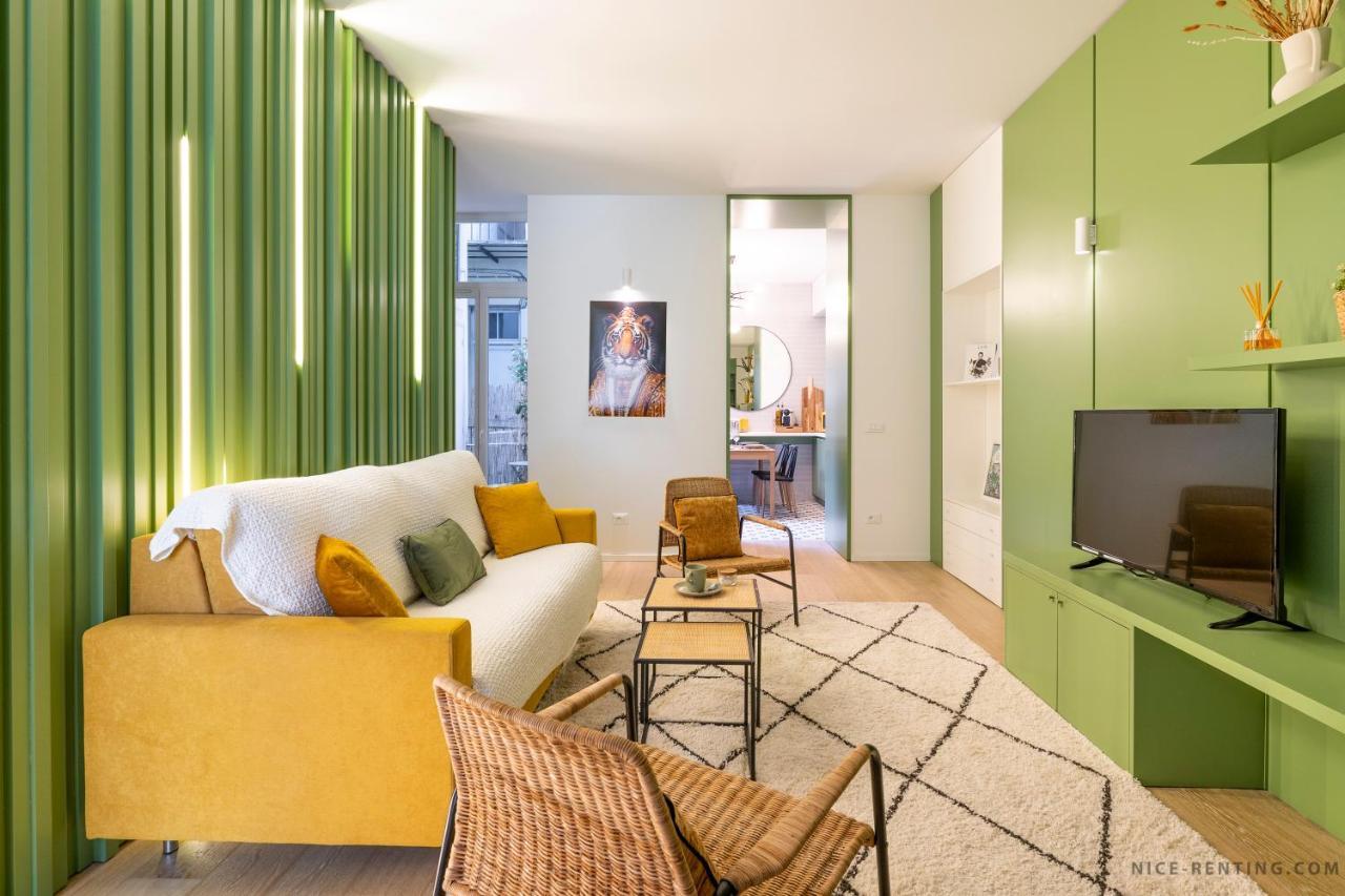 Nice Renting - Bavastro - Luxurious Loft - 2 Bedroom - Ac - Balcony - Trendy Neighborhood Buitenkant foto