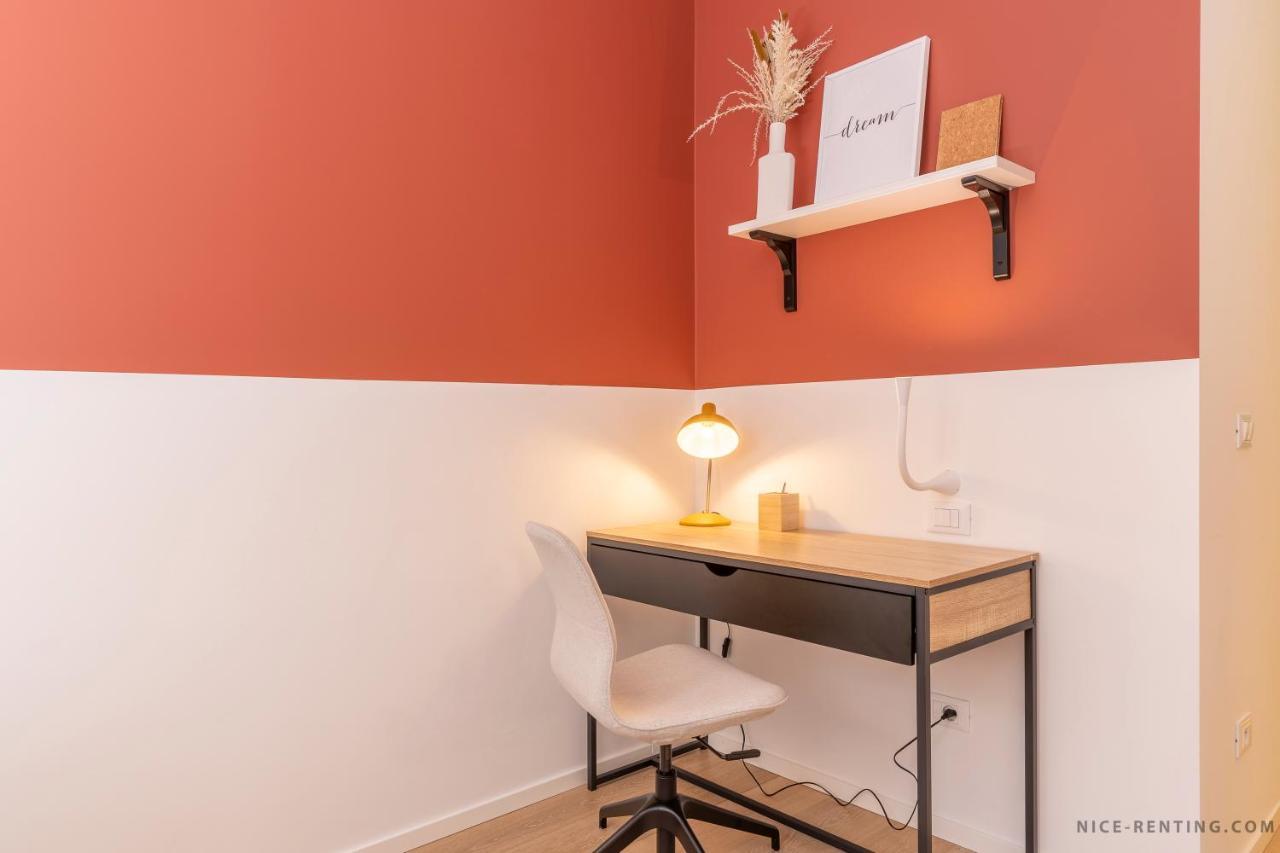 Nice Renting - Bavastro - Luxurious Loft - 2 Bedroom - Ac - Balcony - Trendy Neighborhood Buitenkant foto