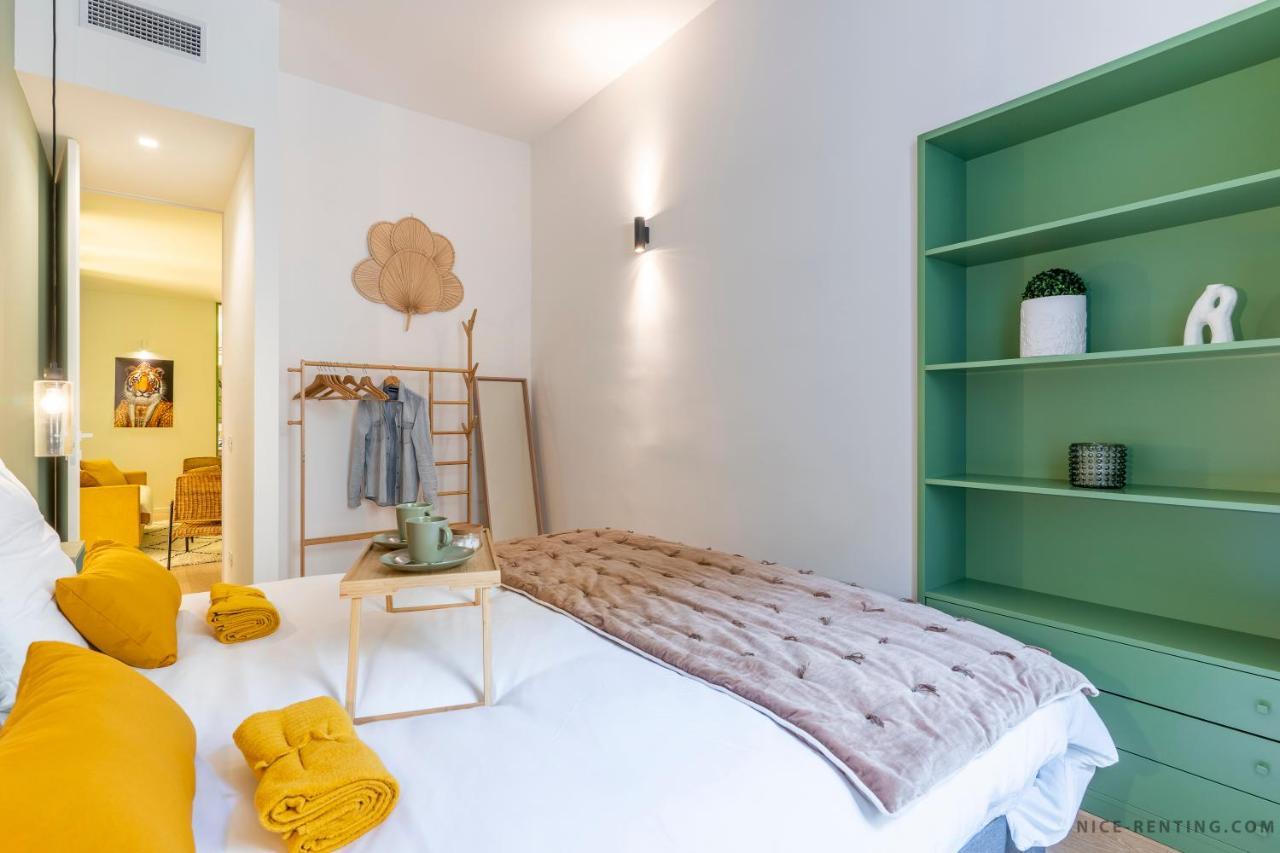 Nice Renting - Bavastro - Luxurious Loft - 2 Bedroom - Ac - Balcony - Trendy Neighborhood Buitenkant foto